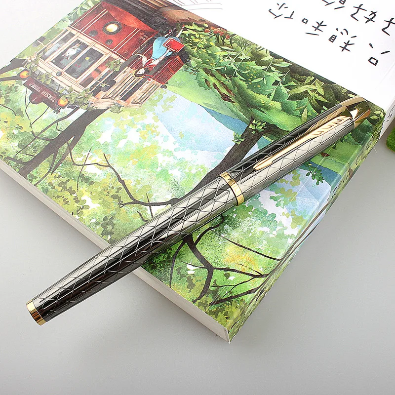 Details about   LUXURY QUALITY GREY BUSINESS OFFICE FOUNTAIN INK CALLIGRAPHY PEN 