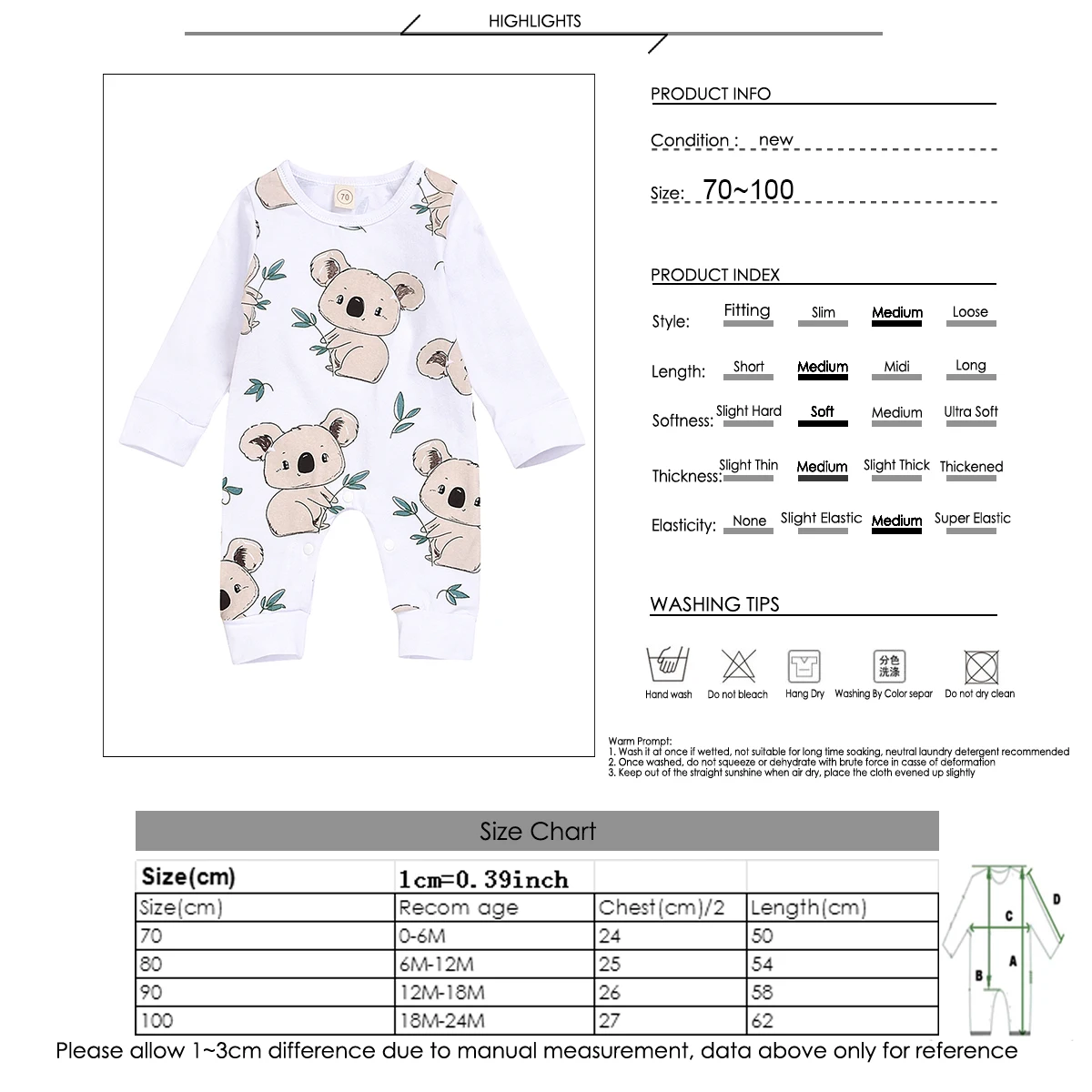 Newborn Baby Spring-autumn Cotton Clothing Puseky Baby Christmas Gift Romper Boys Animal Costumes Boutique Pajama Roupa