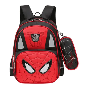 

New Batman Children's School Bag Child Boy Backpack Girl Kindergarten Backpack Child Cartoon Children's Bag