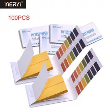 Yieryi 100 шт./лот большой рн метр тест полоски для индикатора 1 14