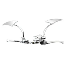 Мотоцикл " тормозной насос сцепления Главный цилиндр ручной рычаг зеркало заднего вида комбо для Harley Honda Yamaha аксессуары для KTM