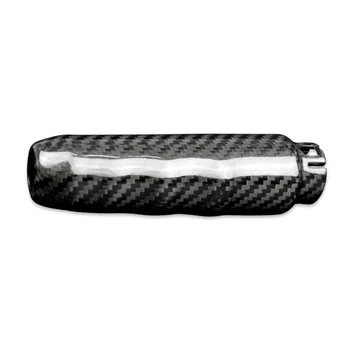 

1pcs Carbon Fiber Brake Handle Gear Shift Knob UV Varnish Surface Handbrake Decoration Cover Sticker For BMW Mini F55 F56 F57