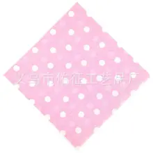 Цветная фотобумага для печати полотенце салфетка для свадебной вечеринки бумажное полотенце в розовый горошек бумажные салфетки в горошек