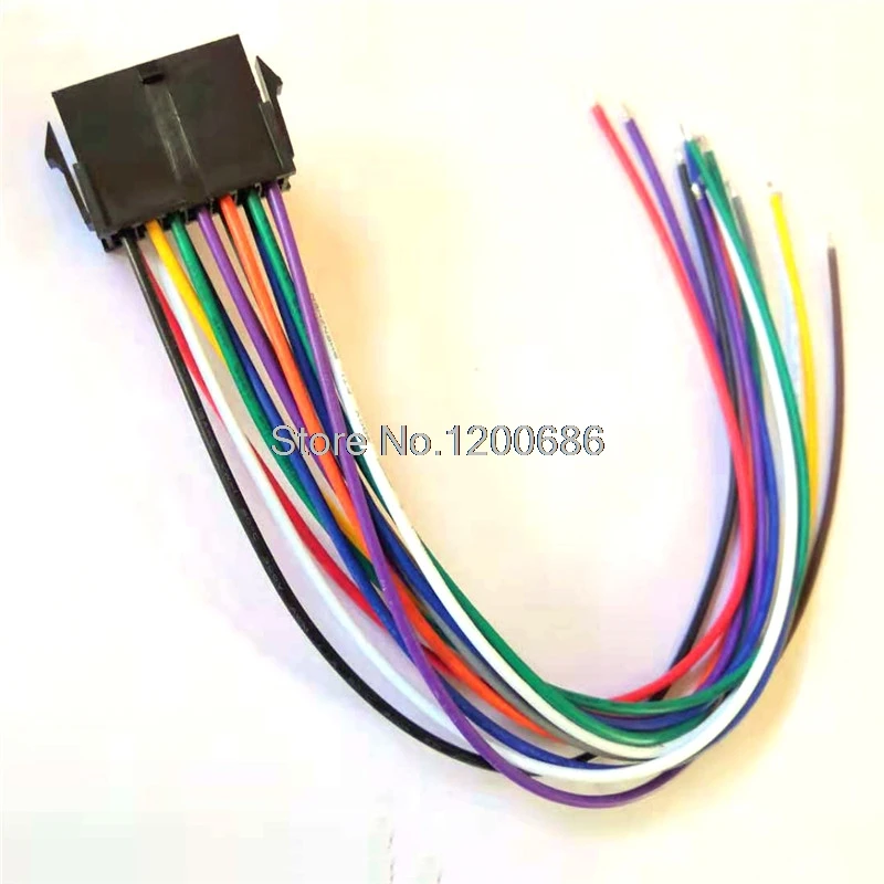 

14PIN 18AWG 30CMMini-Fit Jr. 5559 4.2 2x7pin 39012141 14 Position Rectangular Housing 14 pin Molex 4.2 2*7pin 14p wire harness