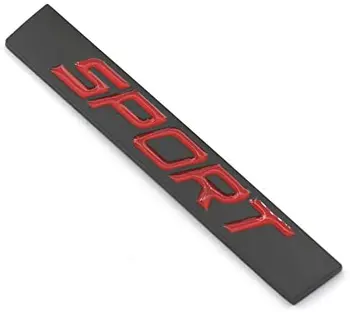 

1x 3D Metal SPORT Emblem Allloy Badge Sticker Nameplate Replacement for Universal Cars