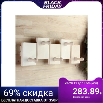 

The hanger combined 5 hooks 12x8x35cm, Dobroparov linden 1280114