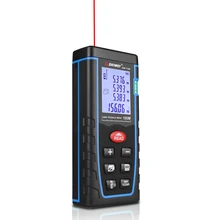 Medidor de distância a laser 40m/60m/80m/100m rangefinder régua diastímetro ferramenta handheld medida área volume telemétrico