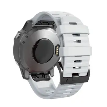 

Band for Gramin Forerunner 935 945, 22mm Silicone Watch Replacement Band for Fenix 5 5plus/ Fenix 6 6 Pro/S60/Quatix 5