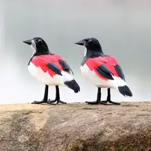 Инновационная имитация Птицы Сад пена перо птица украшение кукла для газонов животных украшения для сада Птица