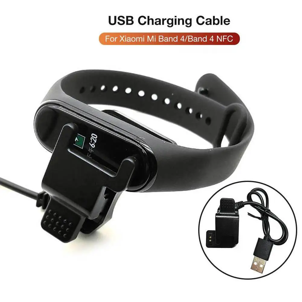 Зарядное устройство для часов Xiaomi Mi Band 4 NFC спортивный USB-кабель зарядки сменный