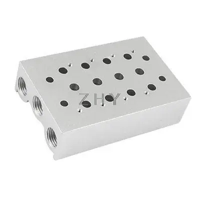 

Electromagnetic Electric Solenoid Valve Base 4 Rows