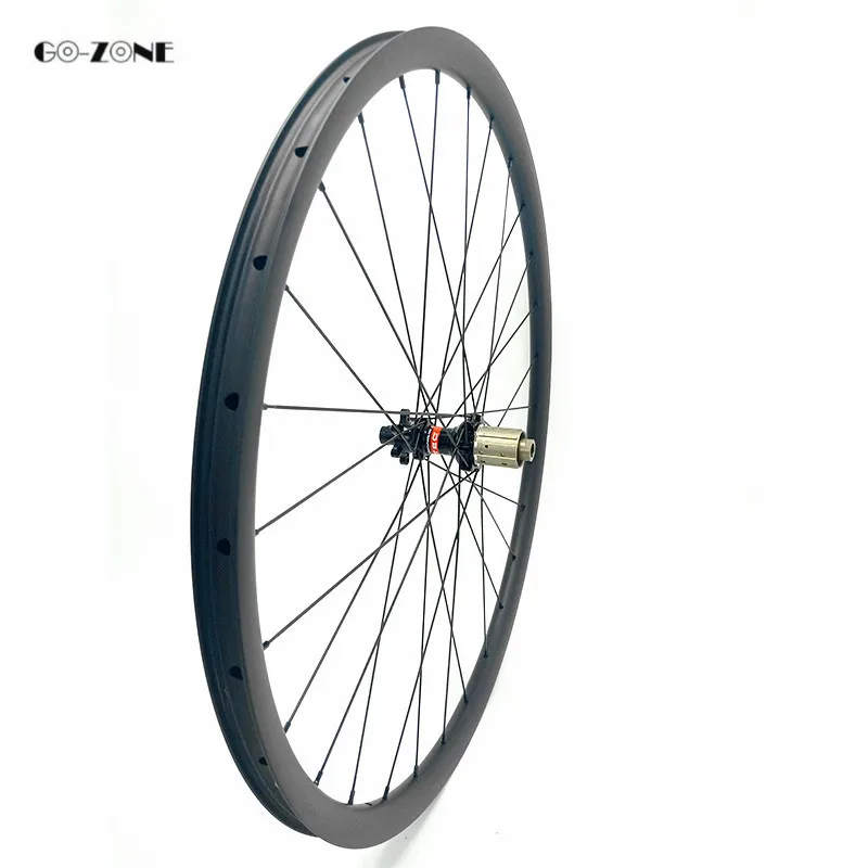Sale 29er ultralight asymmetric 30x25mm tubeless disc mtb Wheels novatec D411SB D412SB 100x15 142x12 mountain bike carbon wheelset 8
