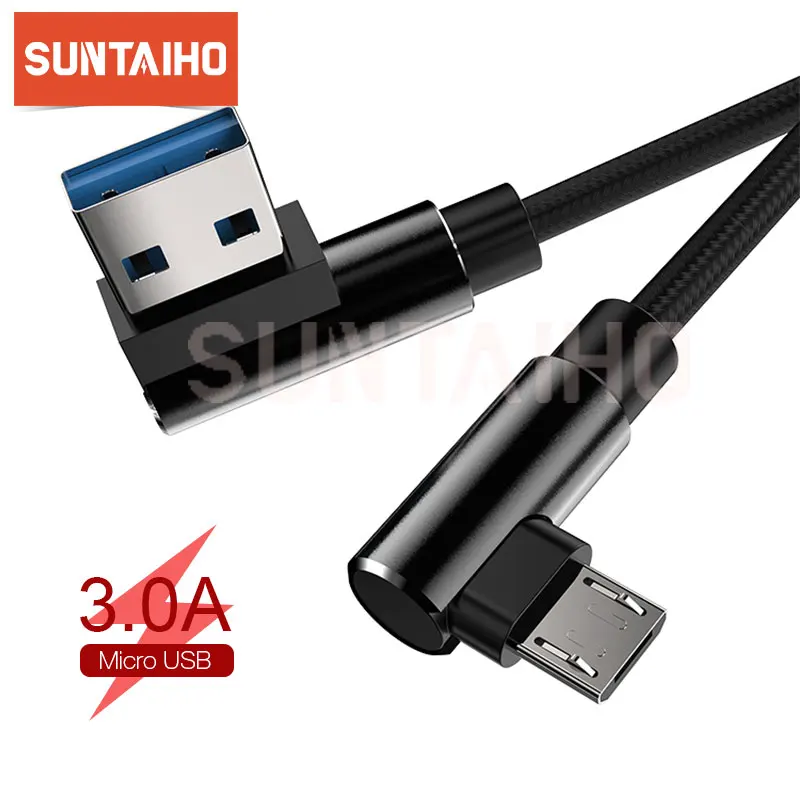 Кабель Micro Usb для Samsung S7 Huawei Xiaomi Oneplus 1 м 2 3 А кабель USB быстрой зарядки и