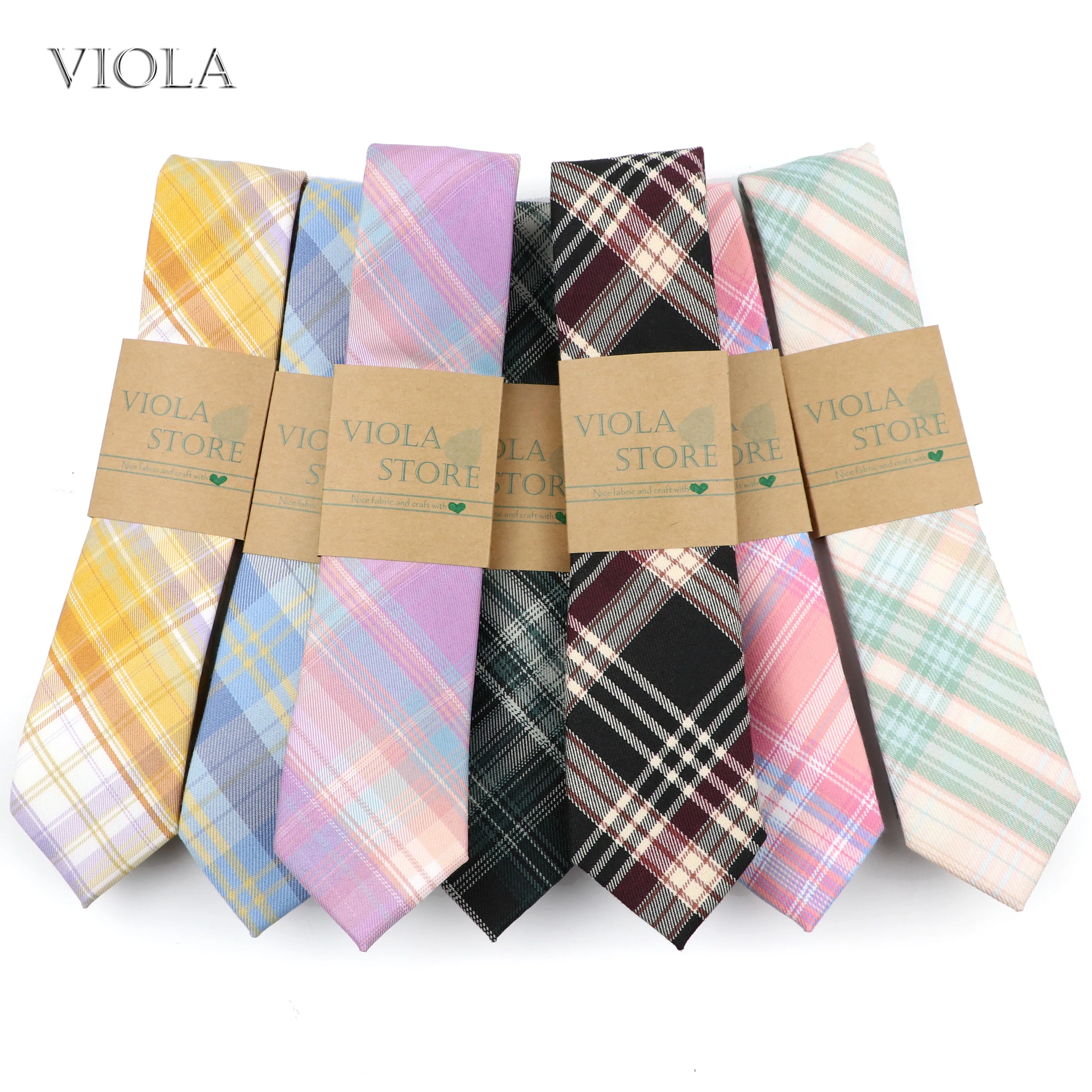 54 Styles Campus Youth Striped Soft Collage Student Necktie School Uniform Accessory Party Cosplay Men Women 6cm Plaid Tie Gift |