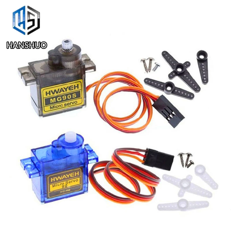 1 шт. Rc Mini Micro 9g 6 кг сервопривод SG90 MG90S для arduino RC 250 450 6CH вертолета самолета