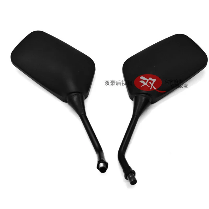 Motorcycle Mirror Motorcycle Mirrors Black Motorbike Rear View Mirrors for Kawasaki etc.