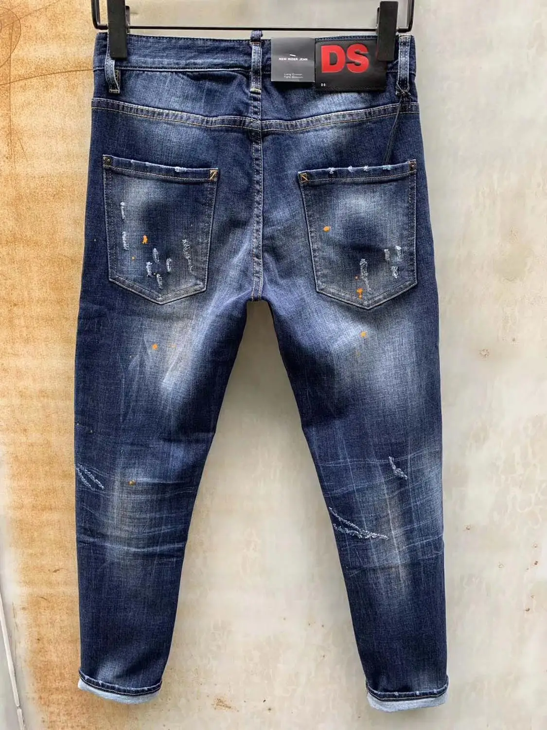 Men Jeans Ripped for Men Skinny DSQ Jeans Pants Men Jeans Outwear Man Pants 957