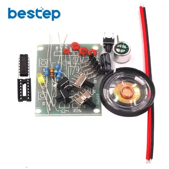 

20S 20 Seconds DC 3-5V Voice Sound Recording Recorder Module Kit ISD1820P DIY Kits Precise Talking Music Audio Recordable