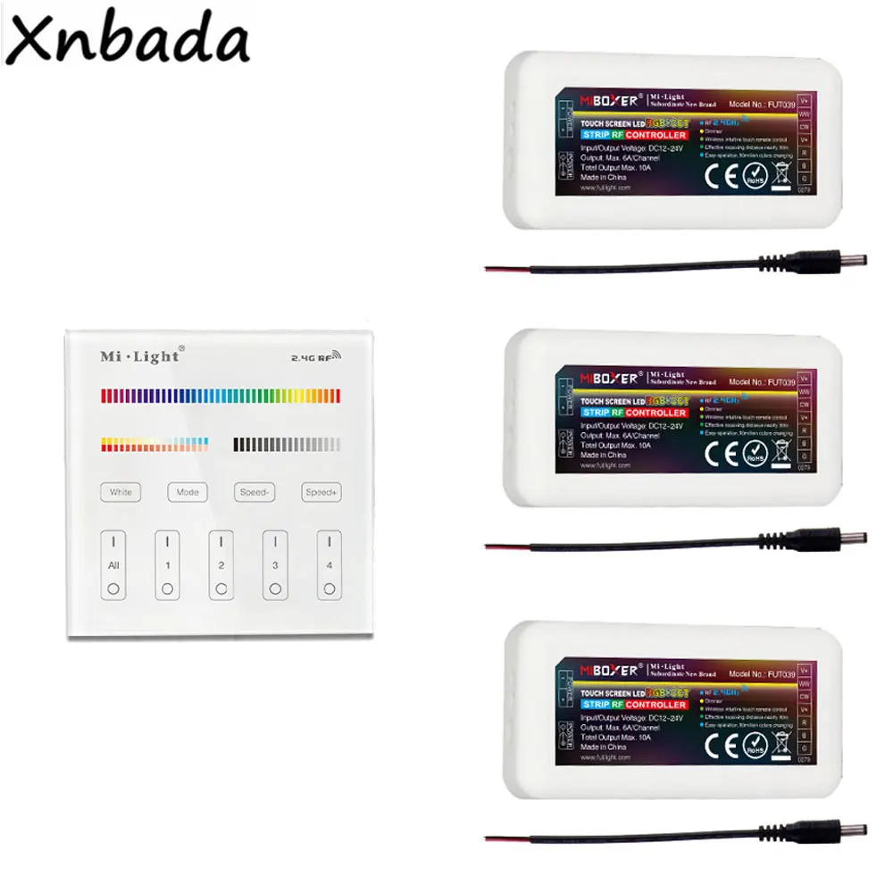 Mi светильник B4 RGB + CCT сенсорная панель дистанционного управления MiBoxer 2 4G FUT039
