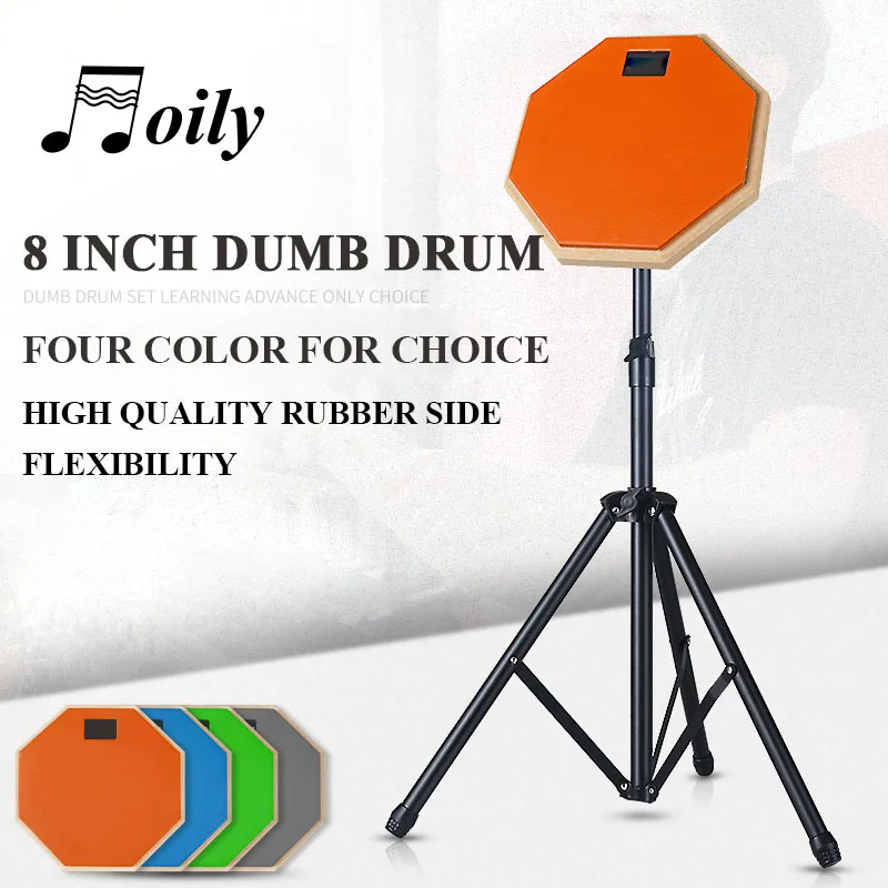 Details about   Rubber Wooden Dumb Drum Beginner Practice Optional for Percussion Instruments 