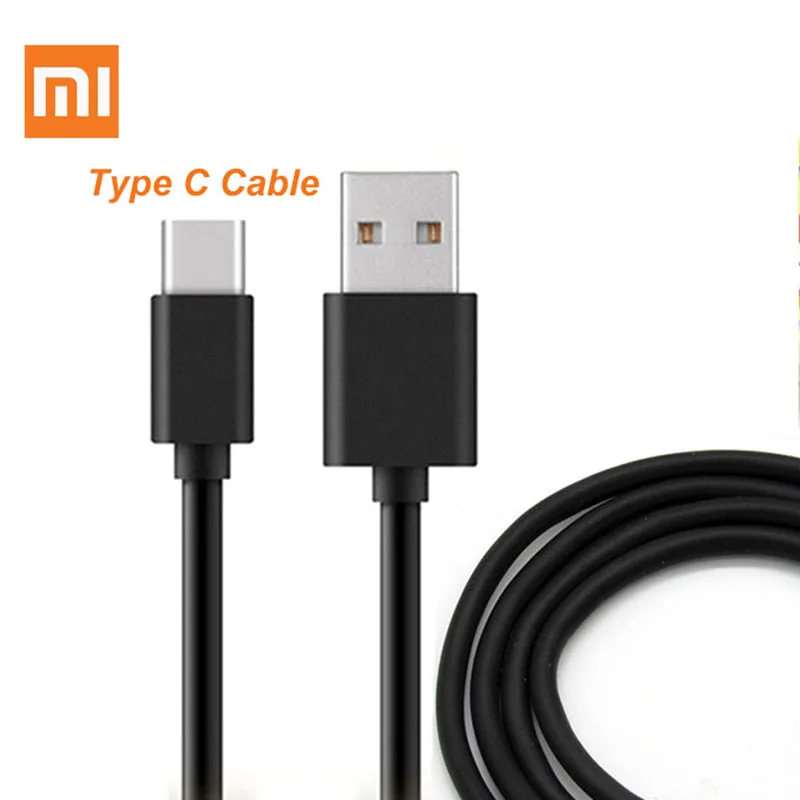 Оригинальный кабель xiaomi USB Type-C 2A USB-C для быстрой зарядки mi 9t 4c 5s 6x a3 a2 8 se mix 2 2s max 3 |