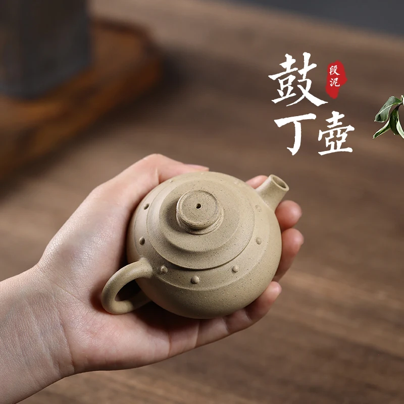 

Пурпурный глиняный горшок ручной работы, старая секция, глина с отверстиями для шаров, маленький объем, Wendan, Xishi горшок, домашний чайник, специальная цена