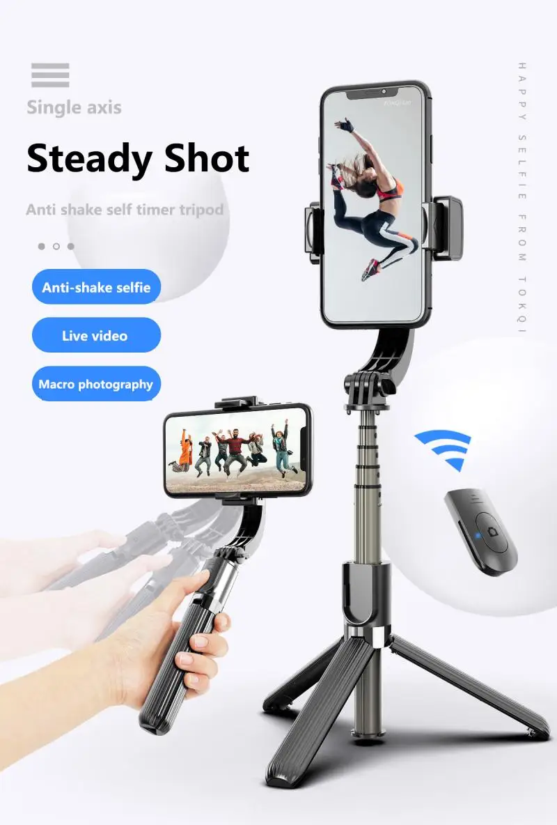 3D SMART BLUETOOTH HANDHELD SMOOTH GIMBAL 3D SMART BLUETOOTH HANDHELD SMOOTH GIMBAL