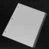 Sharkbang A4 3 Holes 8 Pages 228mmx279mm PVC Transparent Notebook Spiral Binder Index Separator Page Dividers Diary Book Sticker 6