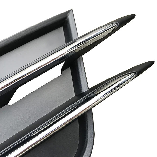 4GD807681 4GD807682 لأودي A6 C7 2012-2015 شبكة غطاء مصباح الضباب تحت المصد الأمامي مصباح السيارات الضباب إطار المصباح