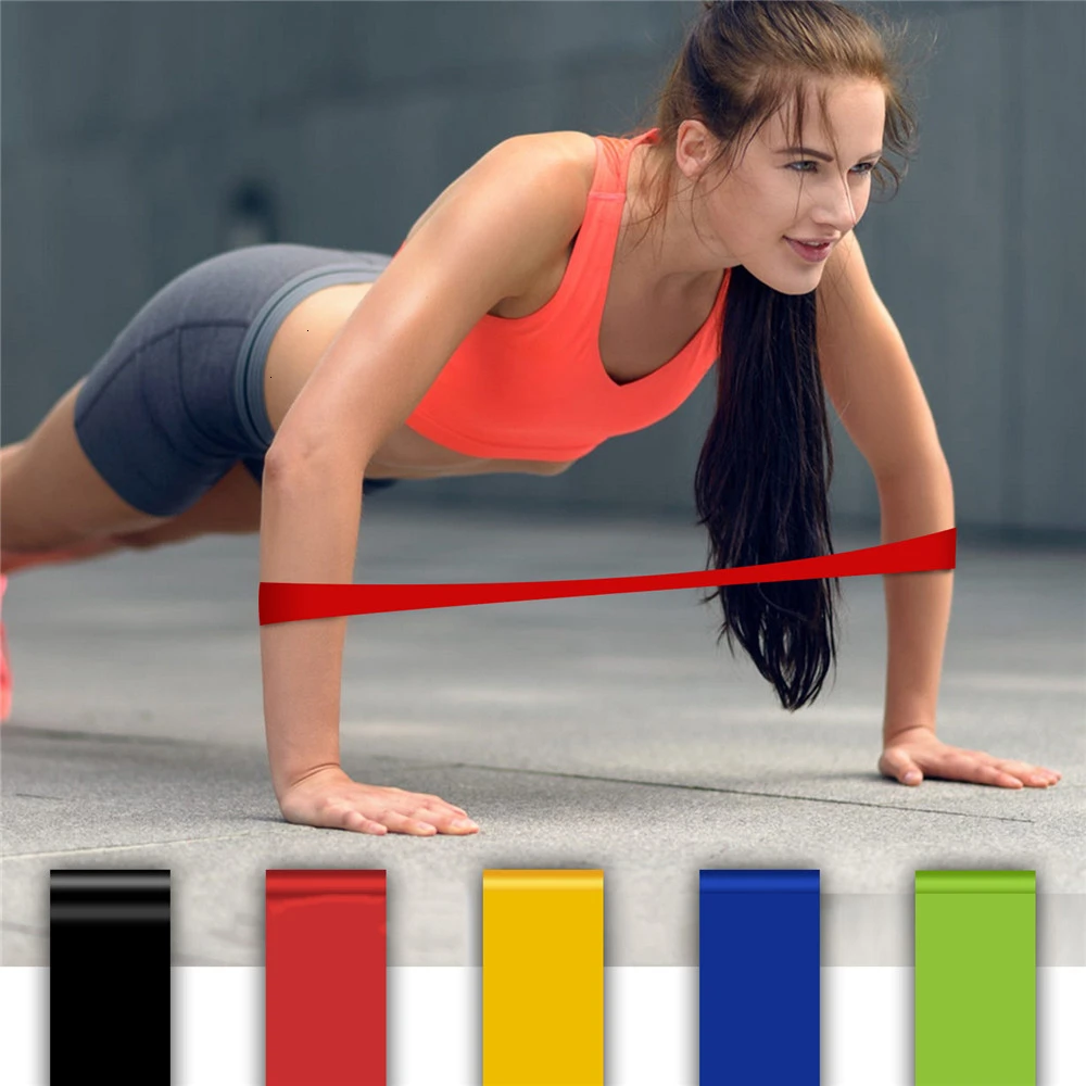 XC Resistance Bands Rubber Bands Latex Yoga Gym Training Athletic Exercise Loops Bands Fitness Workout Equipment Length 600mm (2)