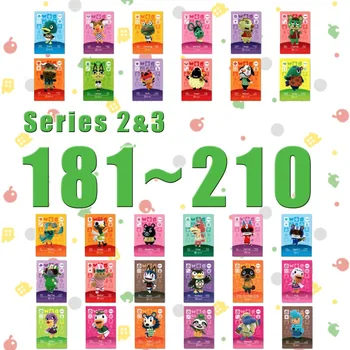 

Animal Crossing Card Amiibo Printed NFC Card Compatible Pick from the List Series 2&Series 3 (181 to 210)