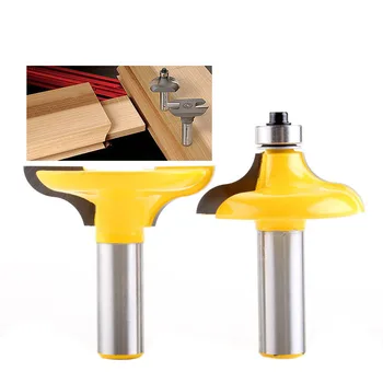 

2 Pc 1/2 inch Shank Entry Door For Long Tenons Router Bit Woodworking Cutter Woodworking Bits Tenon Cutter For Woodworking Tools
