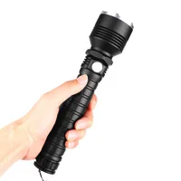 EZK20 дропшиппинг светодиодный фонарик P50/P70 Zoom Handhold фонари 18650/26650 батарея напоминание для внутреннего/наружного использования