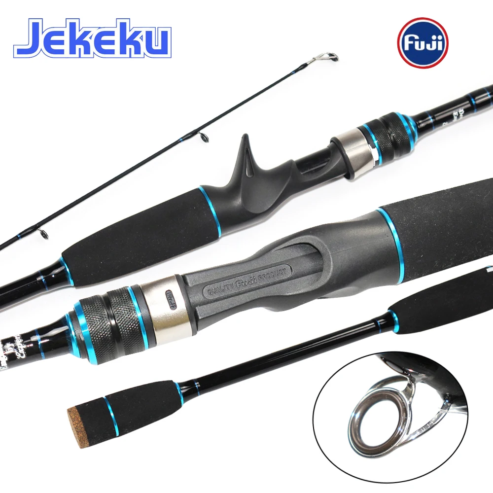 JEKEKU новая суперлегкая кастинговая Удочка FUJI 1 8 м 2 М 4 направляющее кольцо Fuji