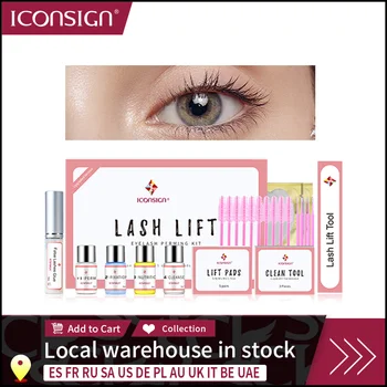 Dropshipping Upgrade Version Lash Lift Kit ICONSIGN Lifting Eyelashes Lashes Perm Eyelash Lift Lash Lifting Can Do Your Logo 1