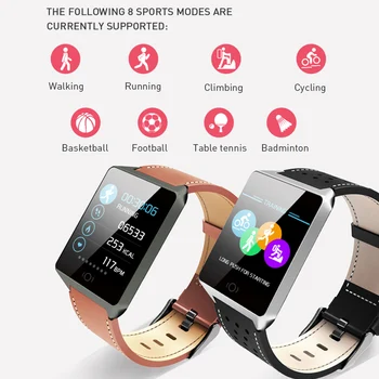 

CK19 Smartwatch Wearable Device Bluetooth Pedometer Heart Rate IP67 Waterproof Monitor Color Display Smart Watch For Android/IOS