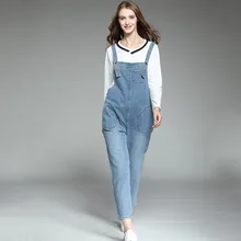 Lguc. H свободные женские джинсы больших размеров, джинсовые комбинезоны больших размеров, женские джинсы на подтяжках, брюки, женская одежда больших размеров 4xl 5xl