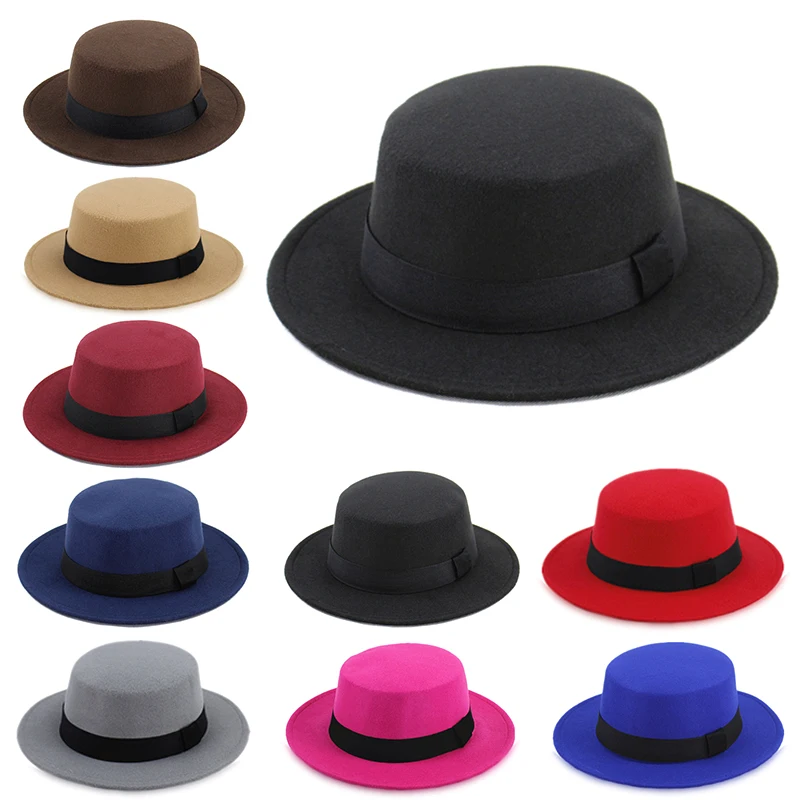 plastic boater hat