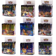 Caja de tarjetas de Pokemon TCG, juego de cartas de 324 Uds.: Evoluciones, sol y luna, Pokemon Booster ex gx vmax, juguete, regalo de cumpleaños para niños