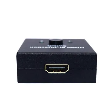 

Hot Sale 2 Port HDMI Bi-direction Switcher Manual 2 x 1/1 x 2 Switch Splitter Support Ultra HD 4K 3D 1080P