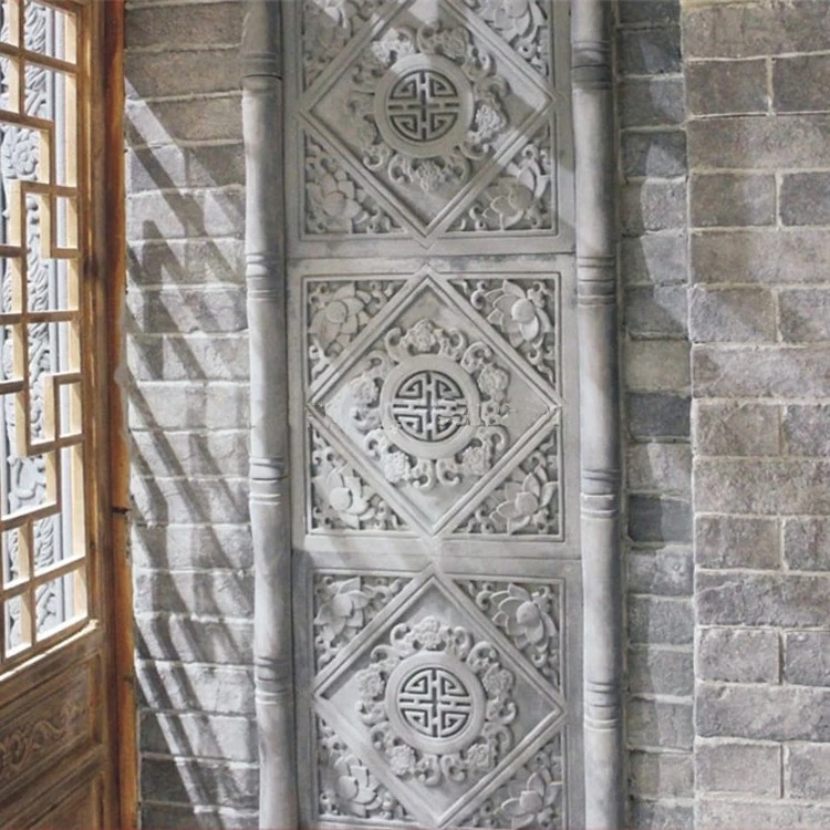 Цемент, китайский стиль, сад, сделай сам, бетон, не скользит, 3D, полый брусчатка, плесень, пластик, камень, плесень, античный, для двора, плесень, 40x40x2,5 мм