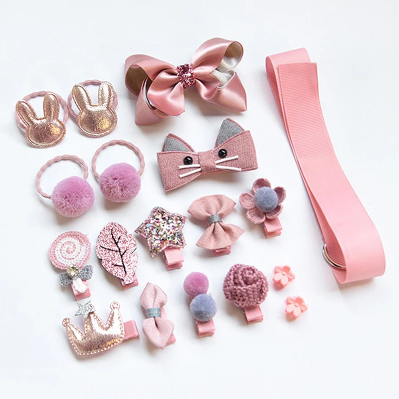 baby hair ties and clips