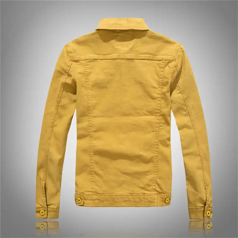 colored jean jackets mens