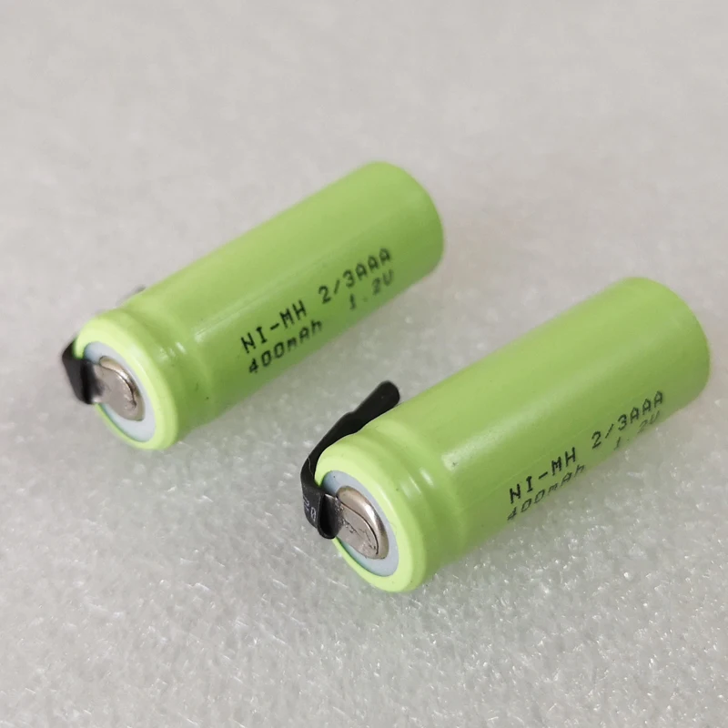 Pilha com Solda Pinos para Faça Pces v 2 - 3aaa Ni-mh Bateria Recarregável 3 Aaa Nimh Guias Você Mesmo Led Luz Solar us 50 400mah 1.2 - Image 3