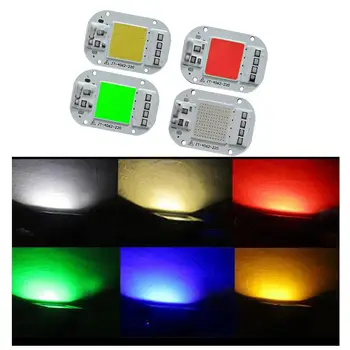 

Adeeing AC 220V 20W/30W/50W Free Driver COB Light Source High Pressure LED Chip Smart High power Driver IC light for flood light
