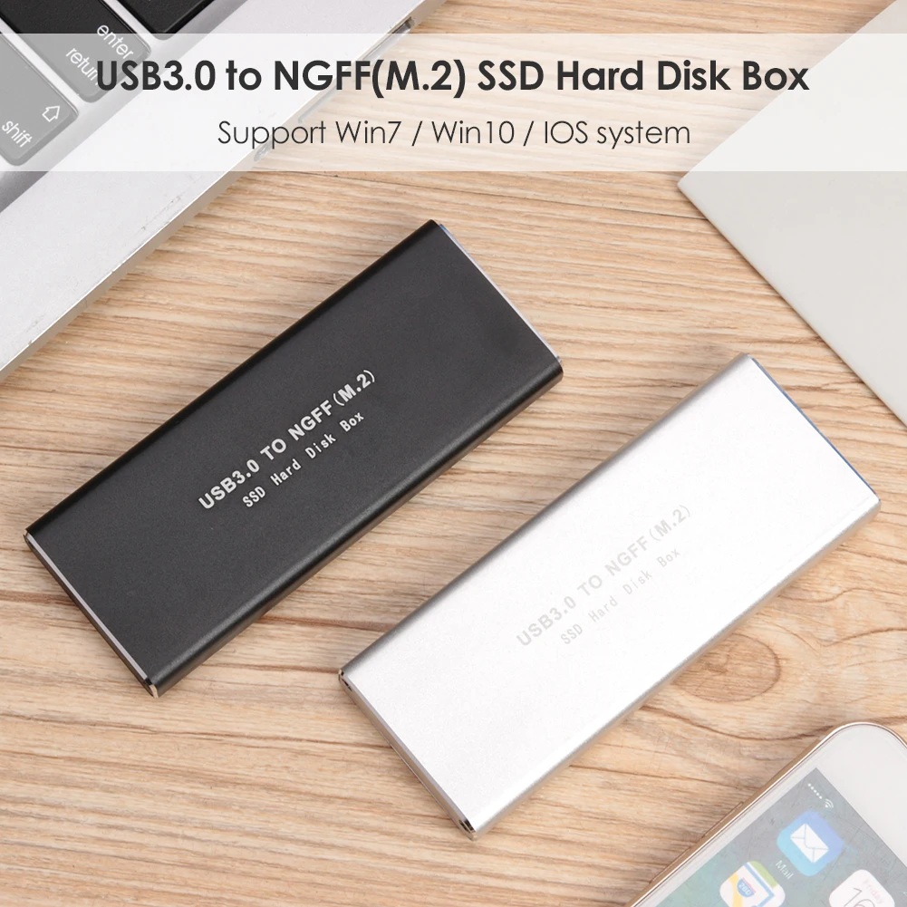 USB 3 0 Micro B к M.2 NGFF SSD бокс адаптер Внешний твердотельный диск Корпус чехол Caddy для 2230