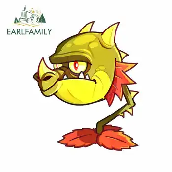 

EARLFAMILY 13cm x 10.6cm For Plants Vs.Zombies Car Sticker Spoof Gift Surfboard JDM Motorcycle Vinyl Waterproof Decal