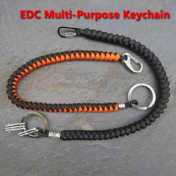 

Outdoor Climbing Rope Hanger Multi-Purpose Key Ring Anti-Separation Rope Life-Saving Equipment Parachute Cord Tools