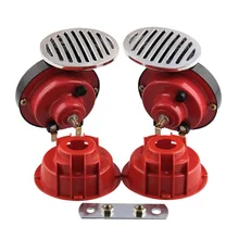 ^#Cheap 2 X Trumpets Freight Train For Car Trucks 12V Super-Loud Dual Air Horns Kit Part ^#Cheap 2 X Trumpets Freight Train For Car Trucks 12V Super-Loud Dual Air Horns Kit Part
