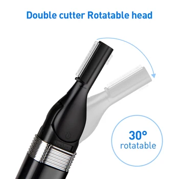 

Multifunction Electric Trimmer Women Mini Eyebrow Leg Hair Clipper Face Pubic Haircut Cordless Rechargeable Cutting Machine